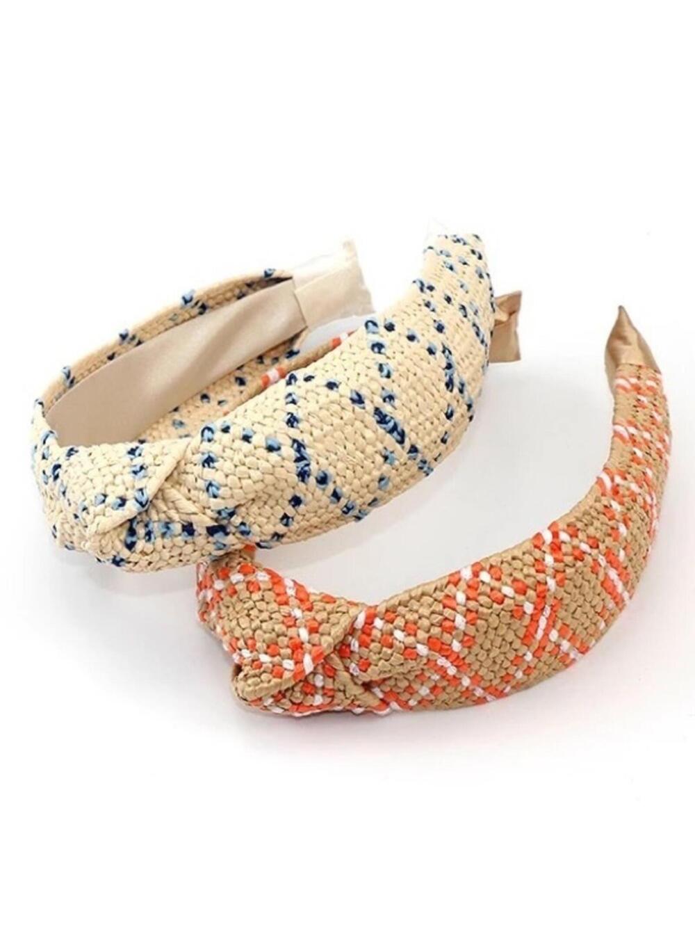 🐝 Straw Woven Headband
